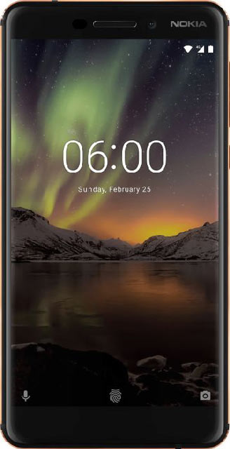 Nokia 6.1 Geräte Übersicht
